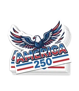 America 250 Eagle Decal