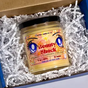 Beauty Shock Candle | Pretty Guardians Venus Candle | Vegan Apricot Wax Candle