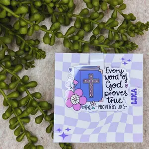 Every Word of God Proves True Magnetic BookMarks For Bible Study