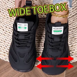 [sneakers] 2025 Anti-Slip Wide Toe Women'S Casual Walking Shoes | All-Season Durable, Low-Cut, Designed for Wide Feet, Barefoot Shoes for Foot Freedom and Relief, Comfort for All-Day Standing, EVA Material, Brand: VOLARPISADA