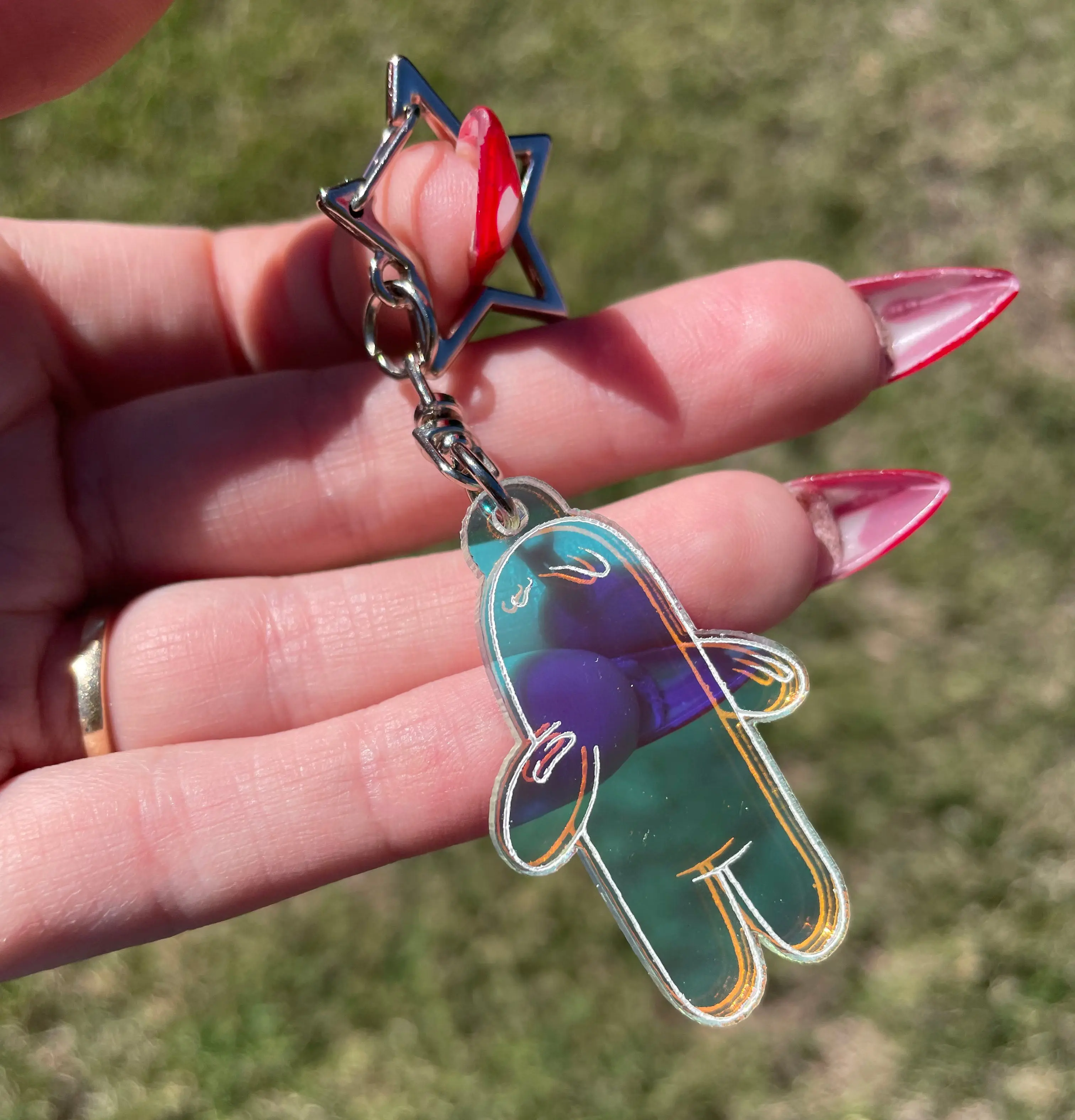 Bubble Buddy Keychain