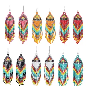 Beautiful Coloful Assorted 6 Pairs of Earrings Casual Plastic Plastic Plastic
