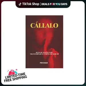 [Deals For You Days]Prycken CÃLLALO : Reto de 30 dias para transformar tuforma de hablar.Heal relationships with words, Suitable for Spanish speakers, Perfect for friends, Couples, Holiday gifts.Mother's Day gift!