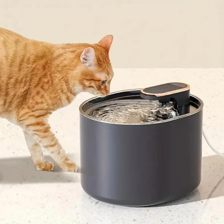 Pet Water Fountain Filter & Filter Elements, Auto Filter USB Electric Mute Cats Dog Drinker Bowl, Recirculate Filtring Drinker, Pet Water Dispenser Fi