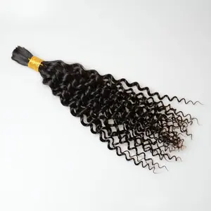 European American Natural Hair Bundles Braiding Remy Human Hair Body Wave Bulk