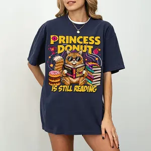 Princess Donut Is Still Reading Book T Shirt, Princess Donus Approved Sweatshirt, Desperado Club Hoodie, Dungeon Crawler Carl Tee, Unisex Sweater Pullover Tee