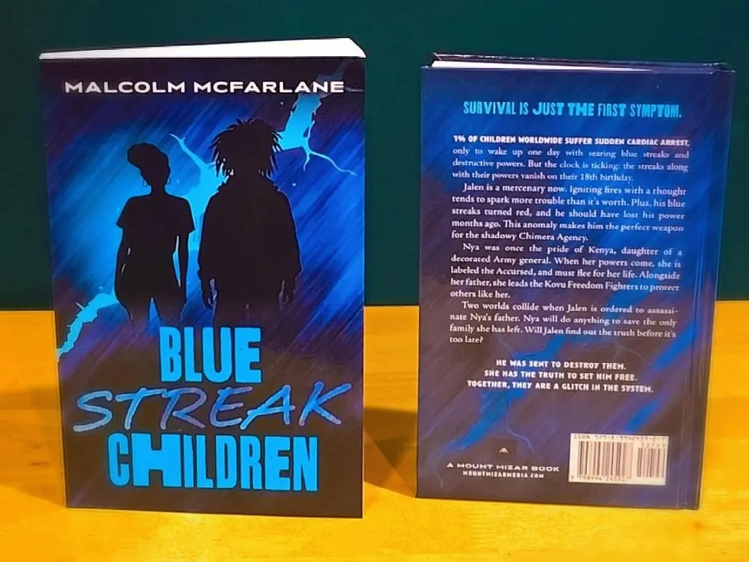 Blue Streak Children Hardcover Book