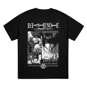 Anime Vintage Graphic Tee, Shinigami Eyes Tee, Death Note Shirt, Manga Anime Shirt, Unisex T-Shirt, Anime Clothing Top Menswear Womenswear Streetwear