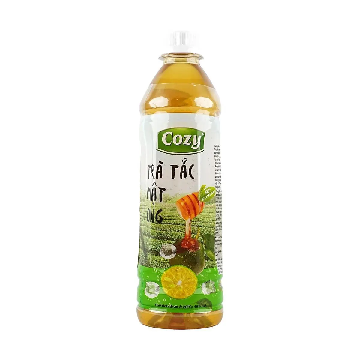 COZY Vietnamese Kumquat Honey Tea 455ml - Refreshing Citrus Drink, Natural Sweetener, Perfect for Cold & Hot Beverages