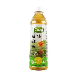 COZY Vietnamese Kumquat Honey Tea 455ml - Refreshing Citrus Drink, Natural Sweetener, Perfect for Cold & Hot Beverages