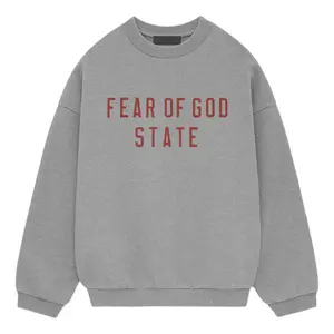 Fear of God Essentials Fleece Crewneck 'Dark Heather' 192BT246261F