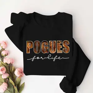 Pogue For Life Outer Banks Cast Outline Sweatshirt, OBX Friends Theme Season 4 Merch, Vintage Heavy Cotton Outfit, Netflix Fan Gift Classic Fabric