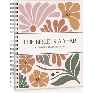 African Sensible Bible OneYear Study Women 52Week Bible Study  Spiral Bible with OneYear Notes Space  Bible Study Guide and Workbook  Bible Study Supplies Christian Gifts for Women
