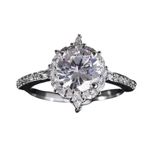 Elegant 925 Sterling Silver Engagement with Sparkling Cubic Zirconia - Perfect for Weddings & Casual Attire,'s Gift,, Bands, Jewelry