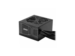 MSI MAG 750W Power Supply - Internal - 120 V AC, 230 V AC Input - 5 V DC, 3.3 V DC, 12 V DC, -12 V DC, 5 V SB Output - 750 W - Active PFC - 1 +12V Rails - 1 Fan(s) - NVIDIA SLI Supported - 90% Efficie