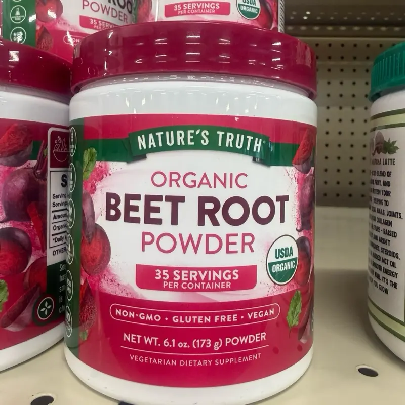 Beet Root Powder, 100% Pure, Non-GMO, Gluten-Free Superfood for Smoothies, Juices, and Baking