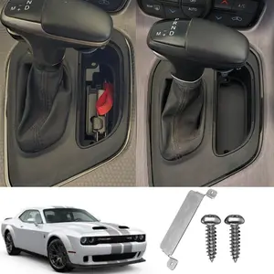 Steel Neutral Cover Plate for Dodge Challenger SRT Hellcat Redeye,SRT Hellcat, Scatpack 392, Daytona, Hemi 2015-2023 Includes Tamper-Proof Screws & Tool