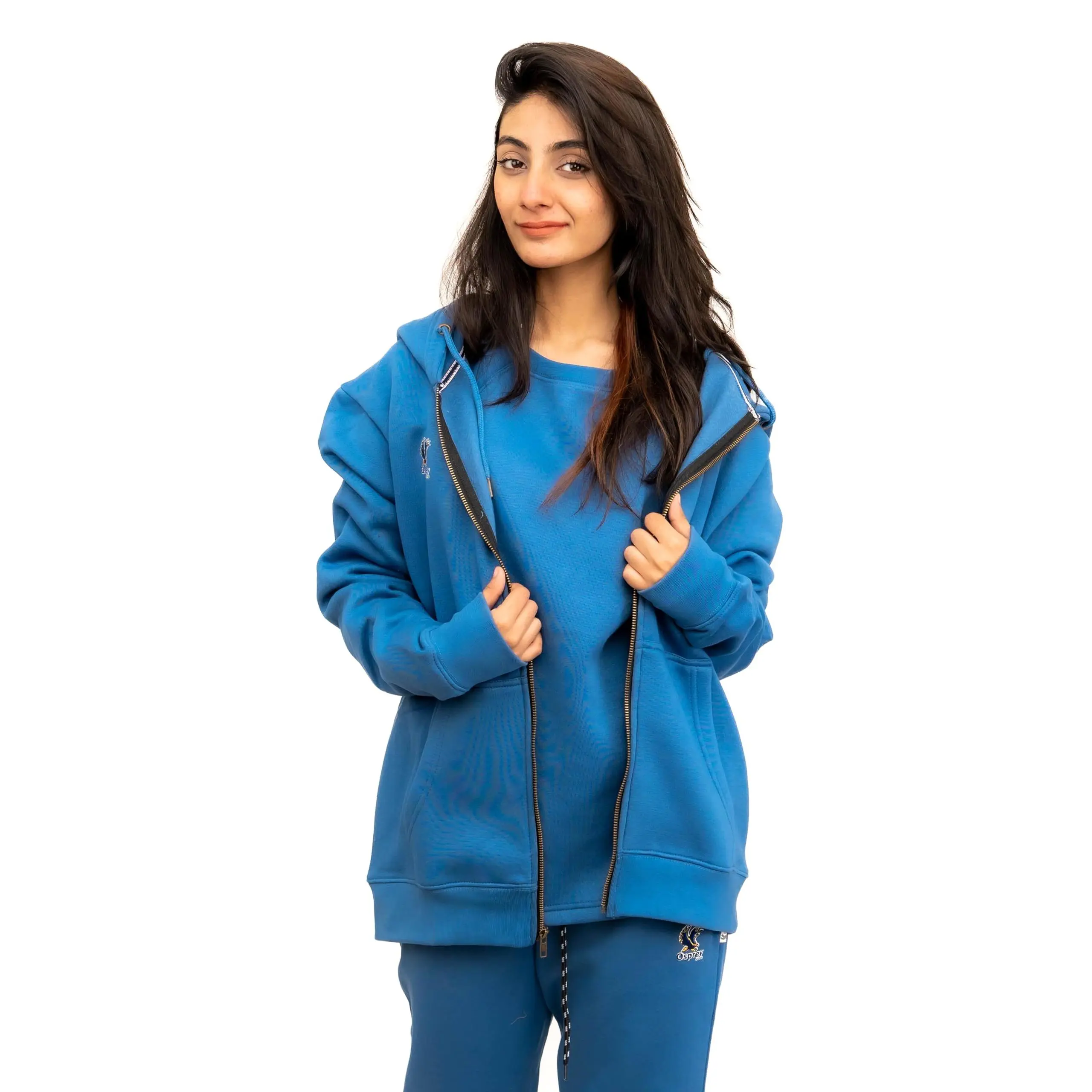 Osprey Store Women's Fleece Full-Zip Hoodie - Cozy, Stylish, and Versatile