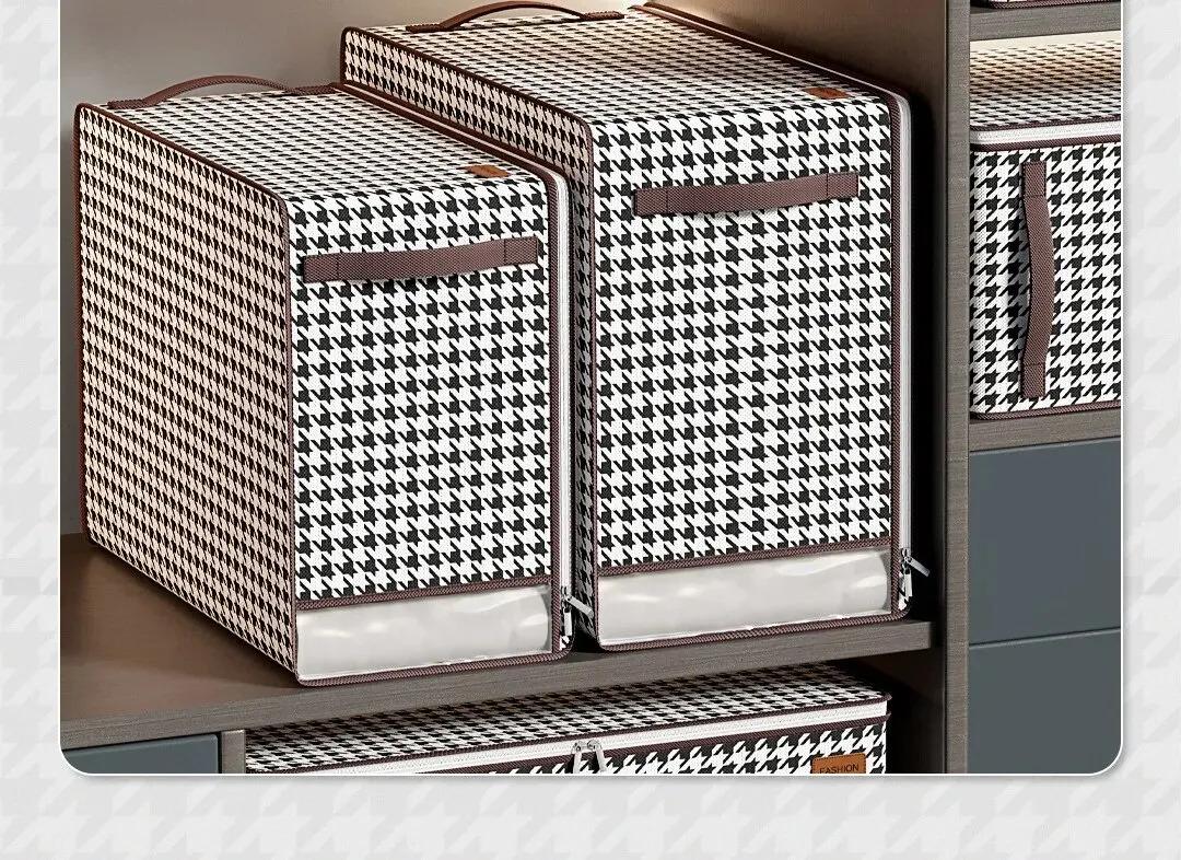 Thickened Non-woven Quilt Storage Bag For Household High-capacity Clothing Clothes Packaging Bag Organizing Luggage Bag