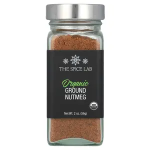 The Spice Lab Organic Ground Nutmeg, 2 oz (56 g)
