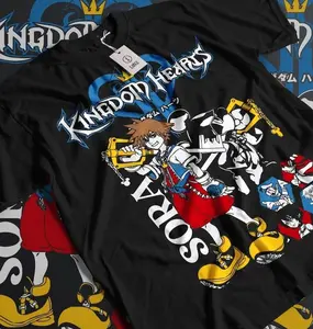 Kingdom Hearts Sora Shirt, Video Games Shirt, Retro Gaming Tees for Gamers