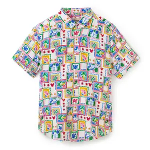 Disney Store Mickey Mouse Tropical Watercolor Button Down Shirt for Men by RSVLTS – Exclusive