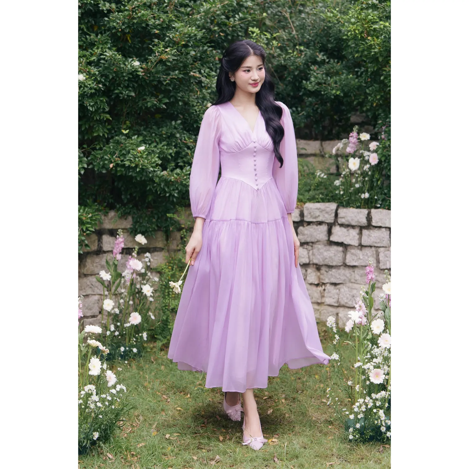 Luna green dress - TikTok Shop