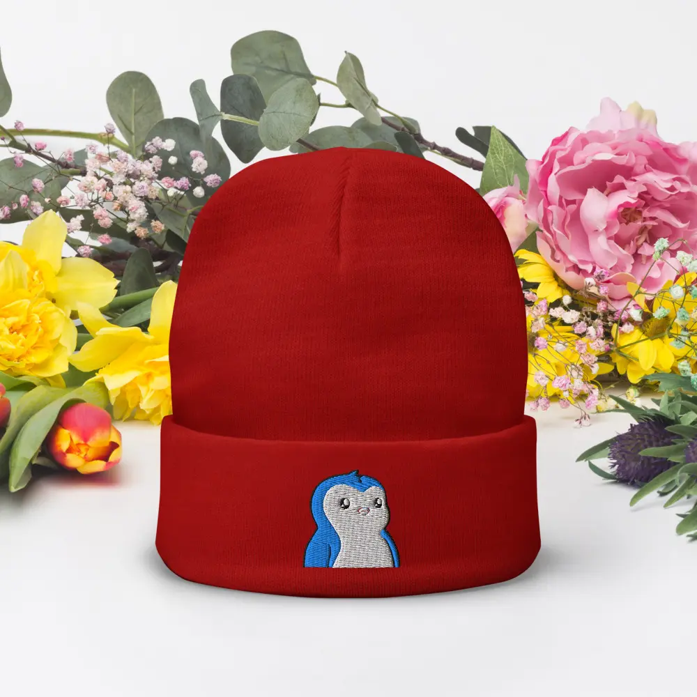 PENGU Embroidered Beanie