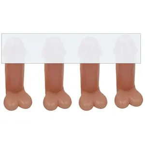 4-Piece 1.8-Inch Black Prank Tire Valve Stem Caps – Universal Fit for Cars, Trucks, SUVs & Motorcycles – Fun & Durable Air Caps