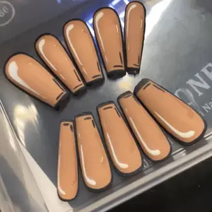Pop Art Press In Nails Matte Nail Art