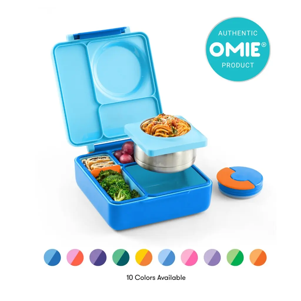OmieBox® Hot & Cold Bento Box for Kids with 8.5 oz Vacuum Insulated Bowl - TTS