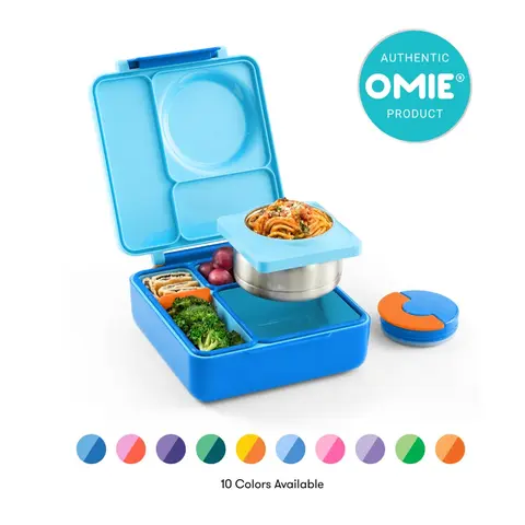 OmieBox® Hot & Cold Bento Box for Kids with 8.5 oz Vacuum Insulated Bowl - TTS