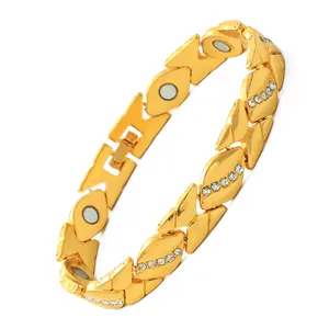Pure Copper Bracelets for Women,Ultra Magnetic Bracelets for Women with 3500 Gauss Magnets,Crystal Valentine's Day Jewelry Gift, outdoor fun-" This Pure Copper Magnetic Bracelet with Crystals is My New Obsession "Pure Copper Magnetic Bracelet for Women