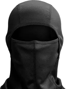 Balaclava Face Mask for Men Women Motorcycle UV Protector Windproof Neck Warmer Face Cover for Snowboarding Skiing Hunting Cycling Black Breathable Quick-drying