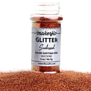 Makerflo Color-Shifting Fine Glitter - Sunkissed