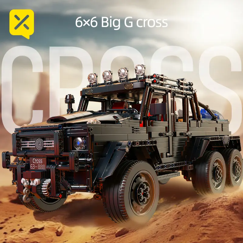 Luxury Off-Road Vehicle Building Blocks Set 3224pcs, STEM