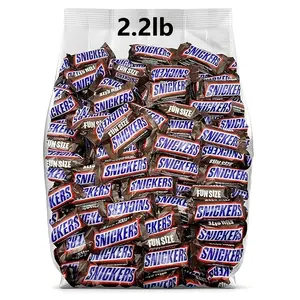 Snickers, peanut chocolate candies, party pack, individually wrapped 2.2lb