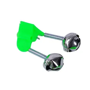 10pc Fishing Bite Alarms, Loud Dual Alert Bells Fishing Rod Stalk Bells Clamp Tip, Metal Fishing Accessory, Flyfishing, Solocamping, picnicaesthetic