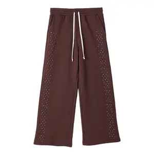 Cactus Valley Crystal Cactus Sweatpants Brown