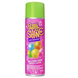 Party Shine Bubble Gum Balloon Shine Spray, Silicone Spray for Latex Balloons, Sweet Bubble Gum Scent, Waterproof, Non-Slip Formula, Balloon Spray Shine Perfect for Party Decorations, 8oz (1 Pack) Spray
