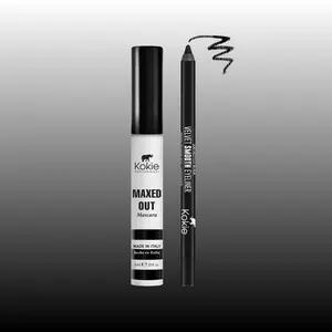 Kokie Professional Maxed Out Mascara & Eyeliner Pencil Bundle