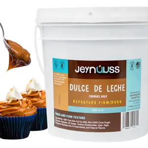 Dulce de Leche Repostero (11 lb) Jeynuuss – Heat Resistant & Bakeable Caramel Milk Sauce – Professional Pastry Filling and Cake Topping - Confectioner's Thicker Milk Confiture for Bakeries.