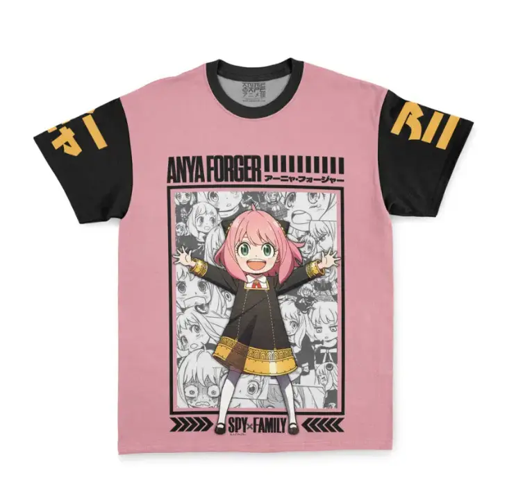anya forger spy X family streetwear t-shirt All-Over Print