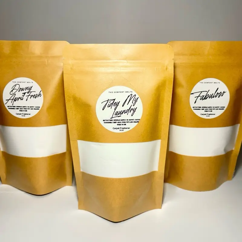 Handmade Household Scented Carpet Powder - Long-Lasting Fragrance Freshener Deodorizer, Multiple Scents Available, Indoor Home Care Cleaner Supply