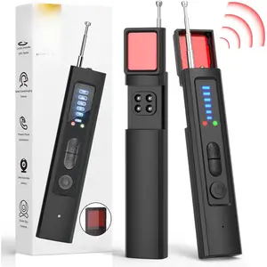 All-In-One Hidden Camera and GPS Detector Hidden Camera Detectors, Portable Camera Detectors, Bug Detector Rf Wireless Signal Scanner, GPS Tracker Detector for Home, Hotel, Travel, Office, Bathroom, 6 Levels Sensitivity