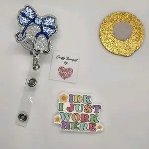 LIVE Claim Interchangeable badge reels