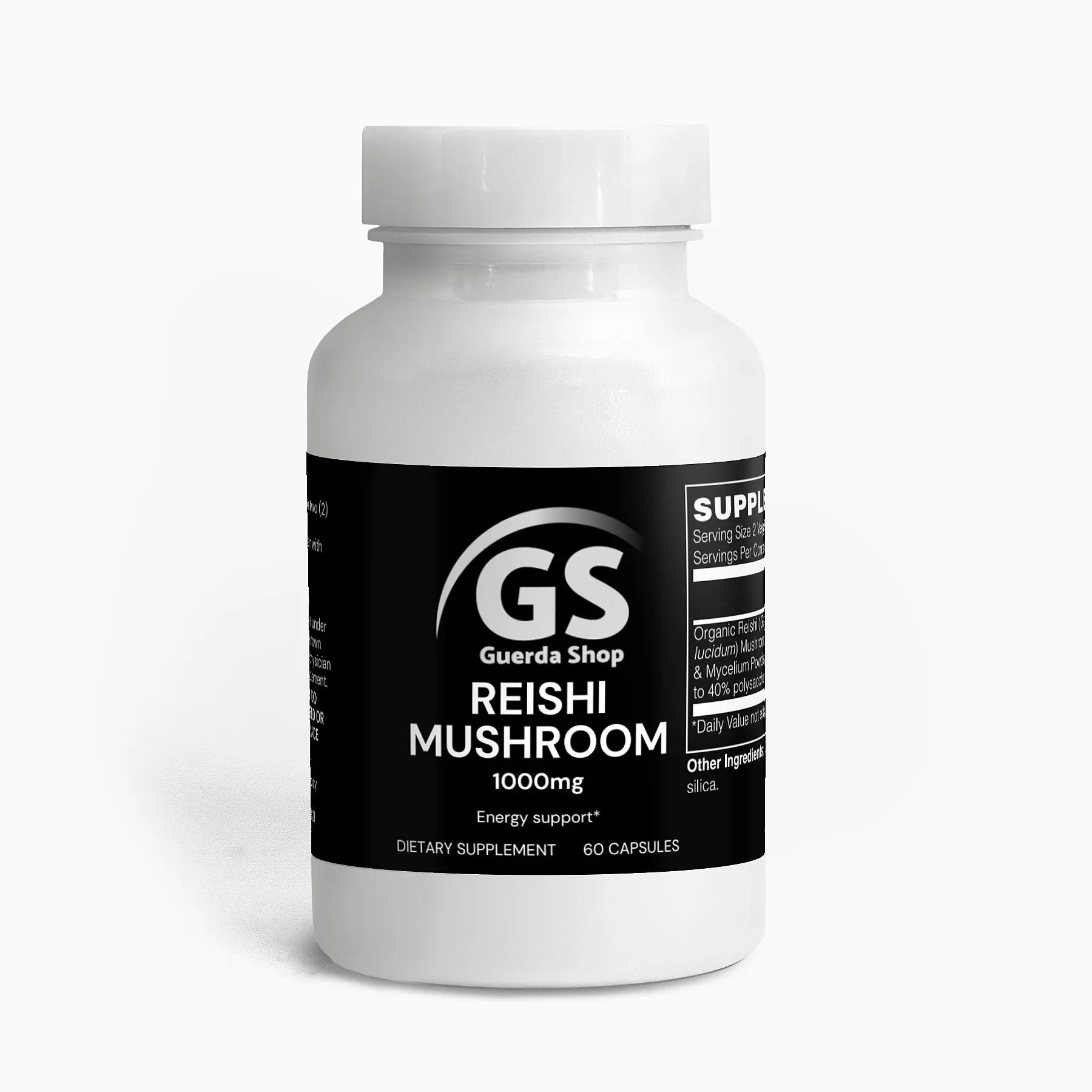 Reishi Mushroom Organic Reishi (Ganoderma lucid) Mushroom Fruiting Body &amp; Mycelium Powder