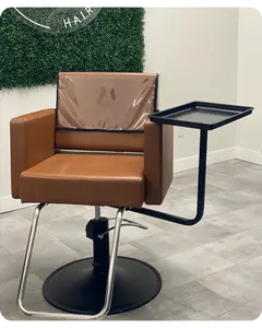 Quick Tray ELITE - No-Wheel Salon Tray with 280-Degree Swivel for Styling & Hair Color Application - Space Saving Design - Made in USA