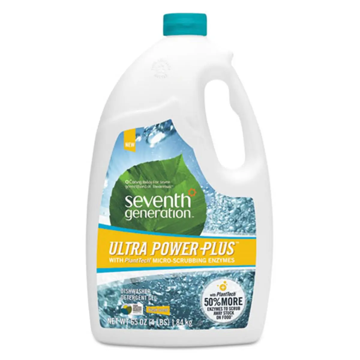212 MAIN Sev 22929 Fresh Plant-Based Natural Automatic Dishwasher Gel - 65oz Gel Form, Household Dishwashing Solution for Home Appliances