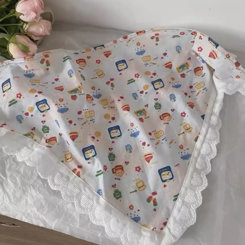 29#Cartoon Element Triangular Scarf (A3127)